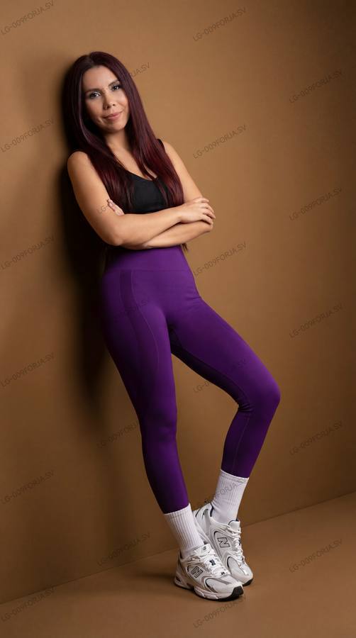 Leggings Estructura Violeta